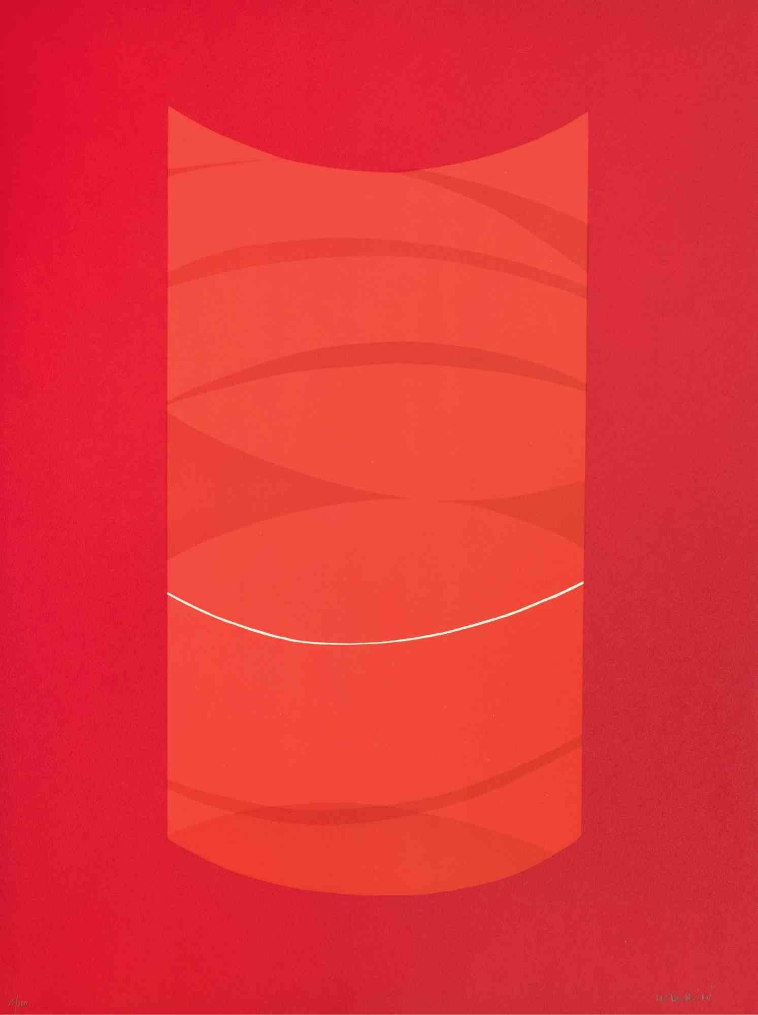 Red One ist ein zeitgenössisches Kunstwerk von Lorenzo Indrimi aus den 1970er Jahren.

Gemischtfarbige Lithographie.

Am unteren Rand handsigniert und datiert.

Auflage von 85/100. 
