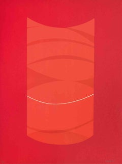 Red One - Lithograph by Lorenzo Indrimi - 1970s