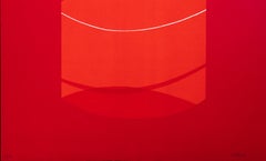 Red One - Lithographie de Lorenzo Indrimi, 1970 environ