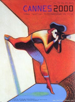 Official 53rd Annual Cannes Film Festival poster illustrated by Lorenzo Mattotti