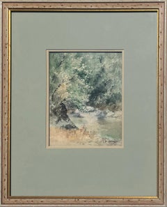 Ohne Titel (Waldschwimmbad), um 1915
