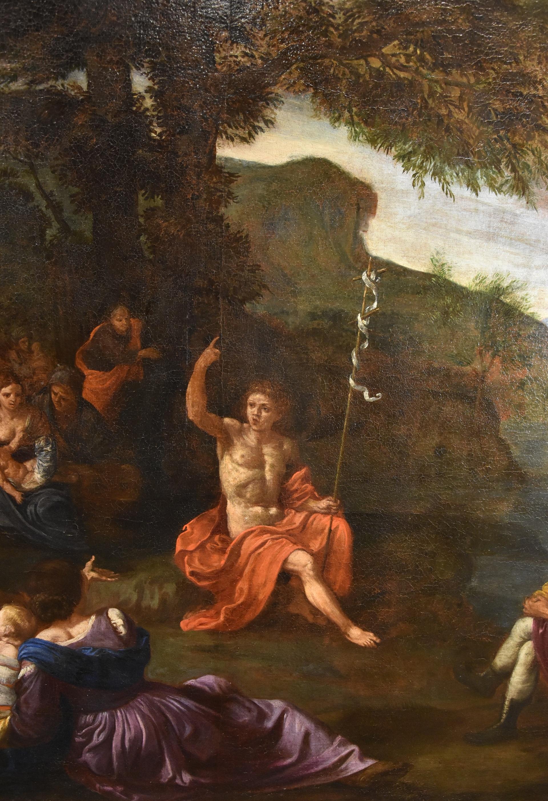 Saint John the Baptist, Gemälde Pasinelli, 17. Jahrhundert, Öl auf Leinwand, Alter Meister im Angebot 9