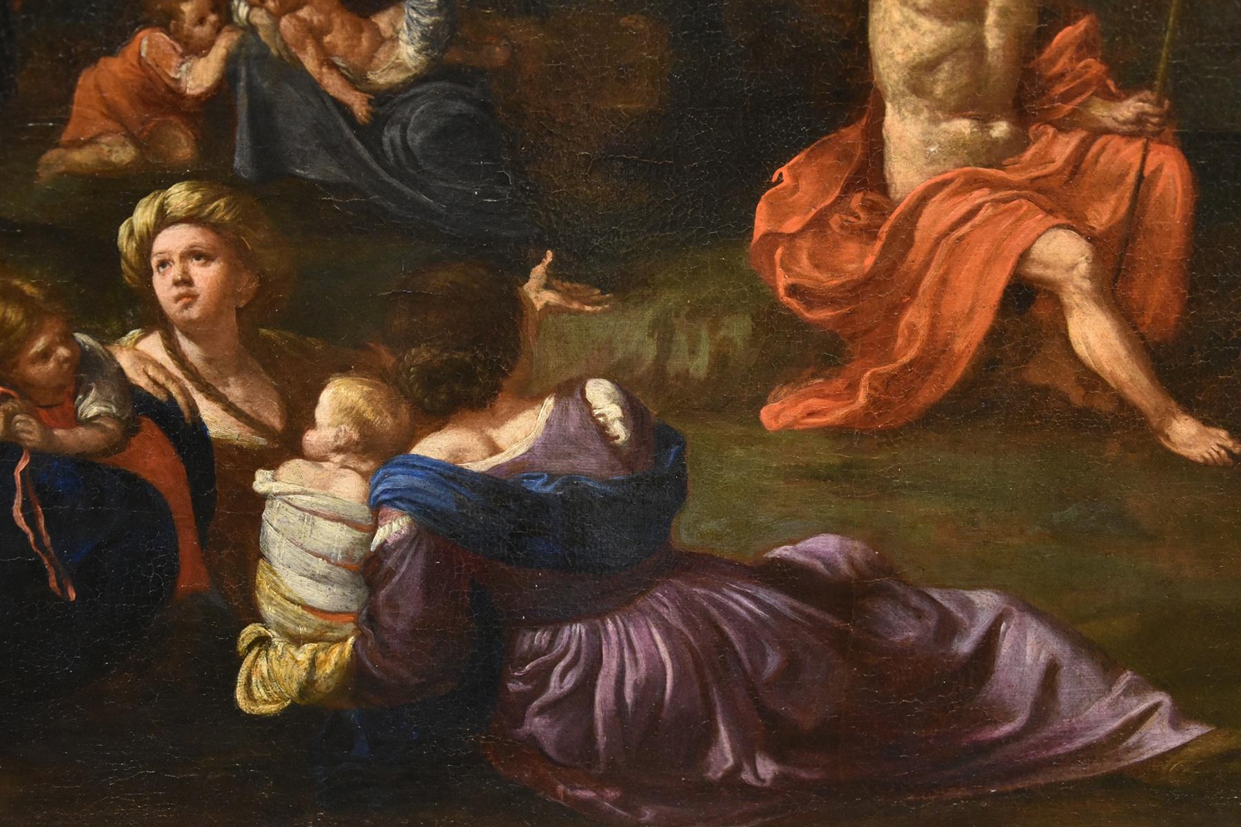 Saint John the Baptist, Gemälde Pasinelli, 17. Jahrhundert, Öl auf Leinwand, Alter Meister im Angebot 11