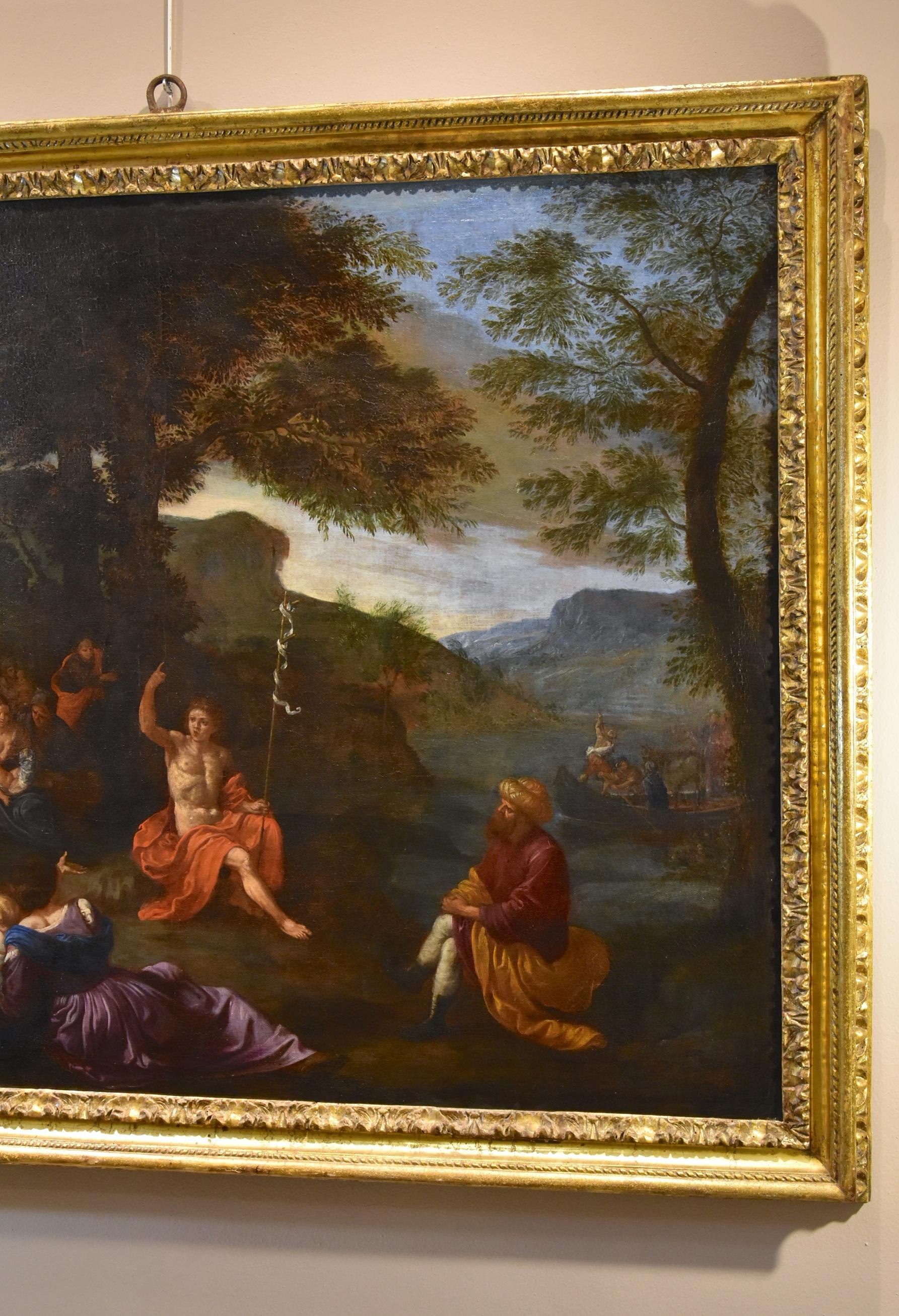 Saint John the Baptist, Gemälde Pasinelli, 17. Jahrhundert, Öl auf Leinwand, Alter Meister im Angebot 3