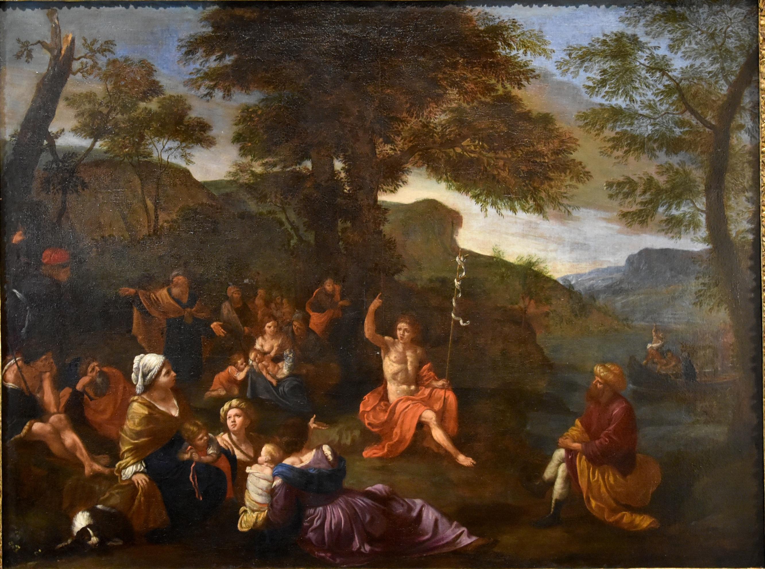 Saint John the Baptist, Gemälde Pasinelli, 17. Jahrhundert, Öl auf Leinwand, Alter Meister im Angebot 4