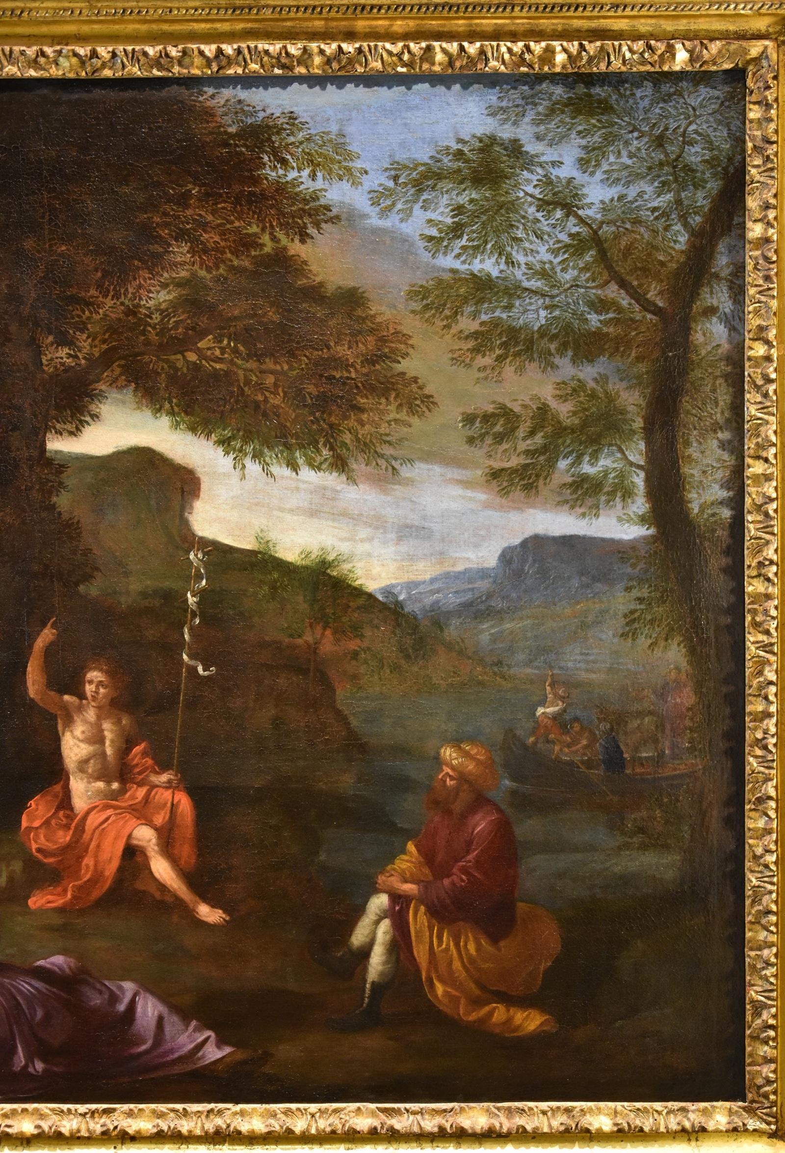 Saint John the Baptist, Gemälde Pasinelli, 17. Jahrhundert, Öl auf Leinwand, Alter Meister im Angebot 6