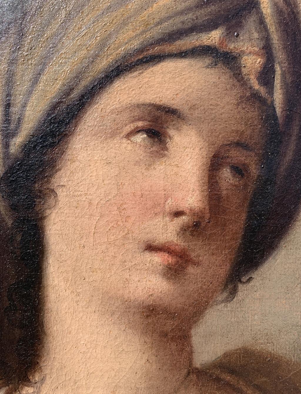 Girolamo Negri (böhmischer Meister)- 17. Jahrhundert  Figurengemälde – Sybil im Angebot 1