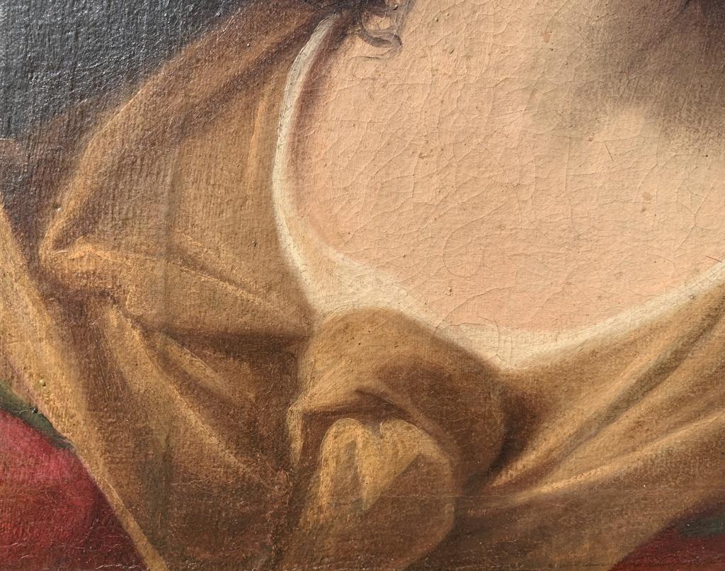 Girolamo Negri (böhmischer Meister)- 17. Jahrhundert  Figurengemälde – Sybil im Angebot 4