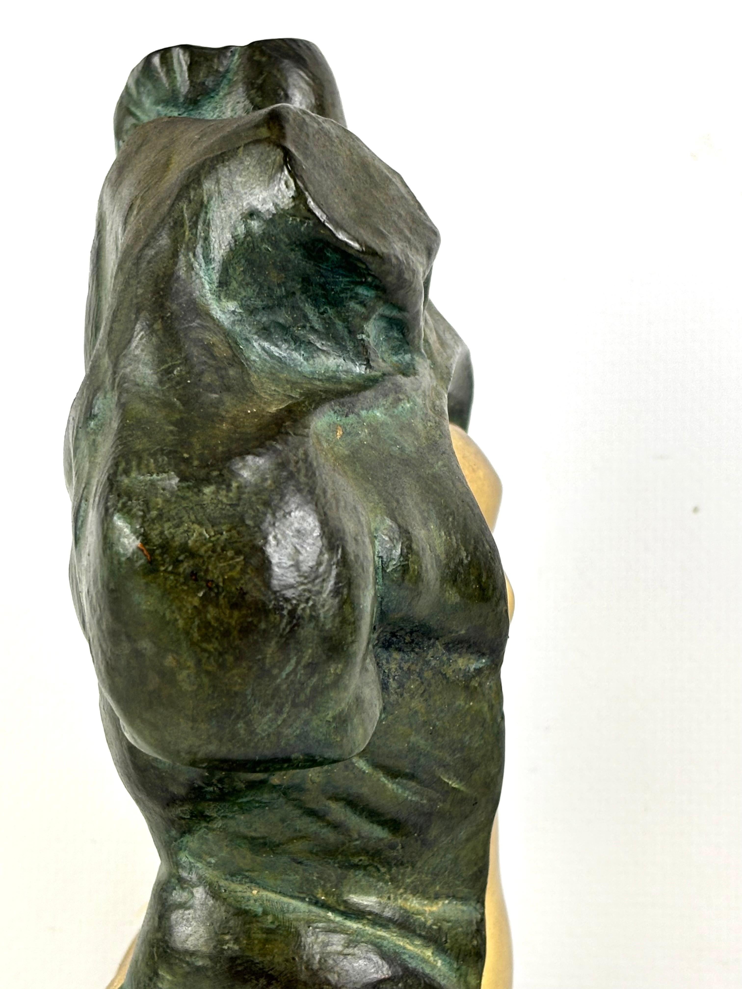Lorenzo Quinn 'Adam and Eve' Limited Edition Bronze Sculpture, Signed & Numbered For Sale 9
