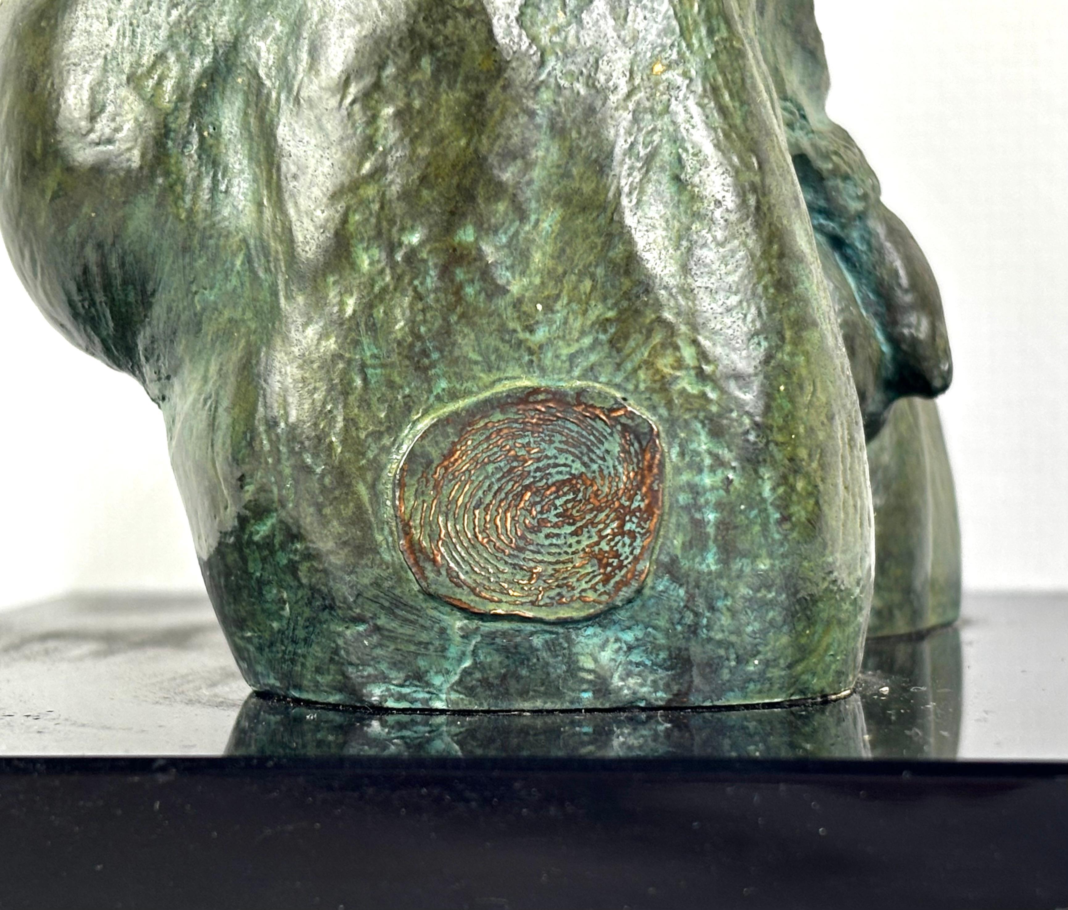 Lorenzo Quinn 'Adam and Eve' Limited Edition Bronze Sculpture, Signed & Numbered For Sale 10