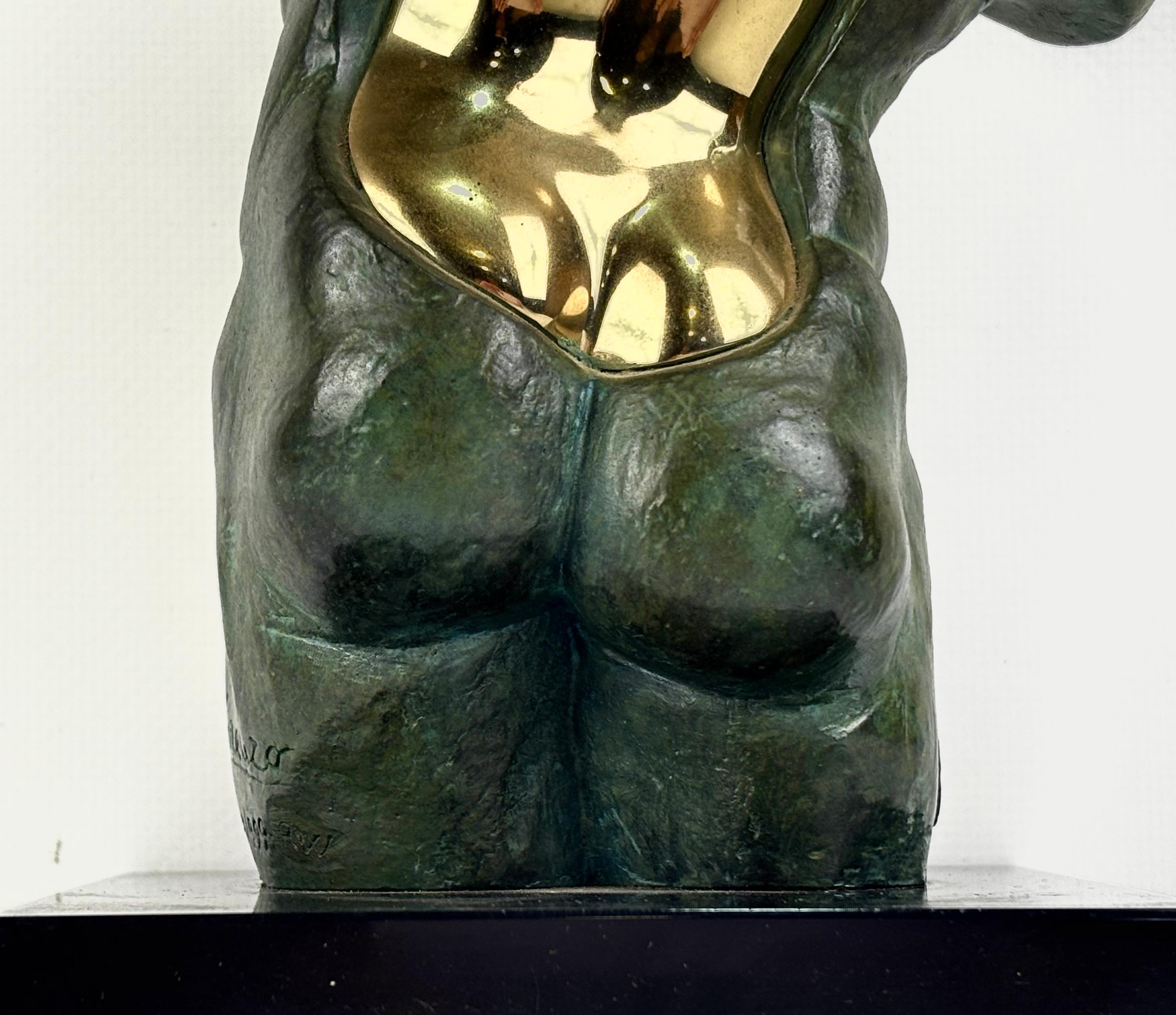 Lorenzo Quinn 'Adam and Eve' Limited Edition Bronze Sculpture, Signed & Numbered For Sale 14