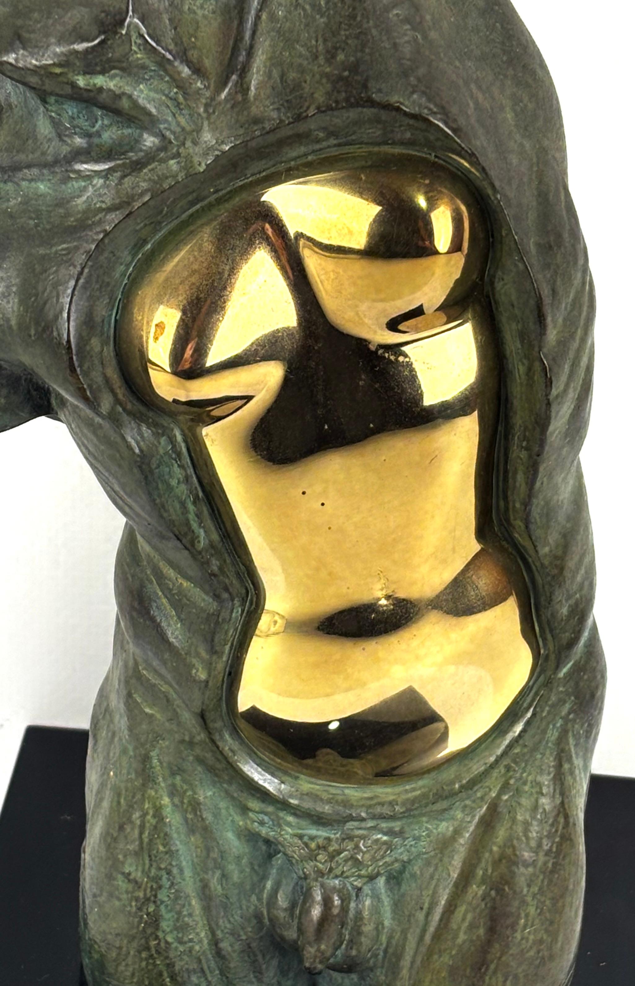 Lorenzo Quinn 'Adam and Eve' Limited Edition Bronze Sculpture, Signed & Numbered For Sale 1