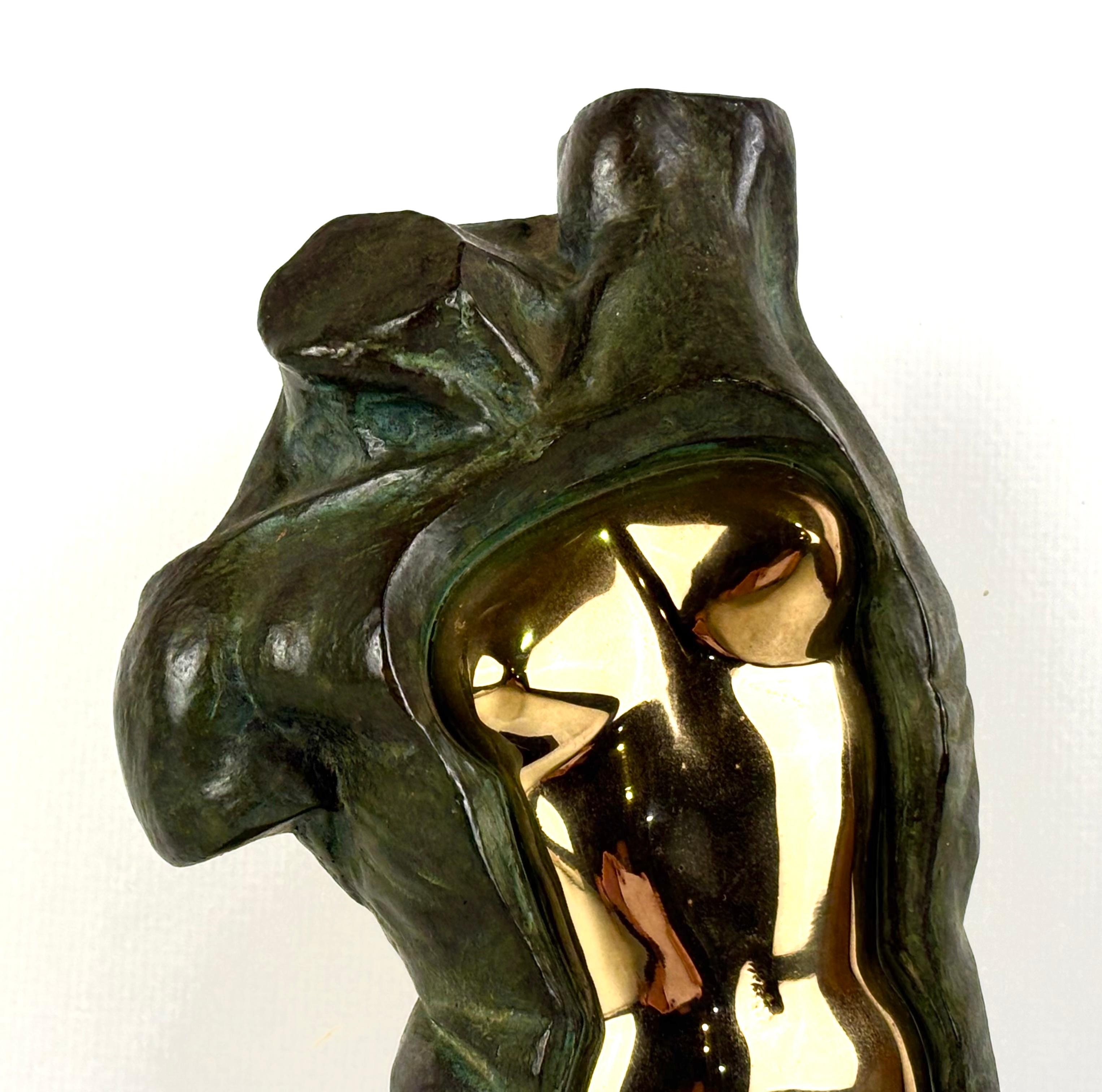 Lorenzo Quinn 'Adam and Eve' Limited Edition Bronze Sculpture, Signed & Numbered For Sale 2