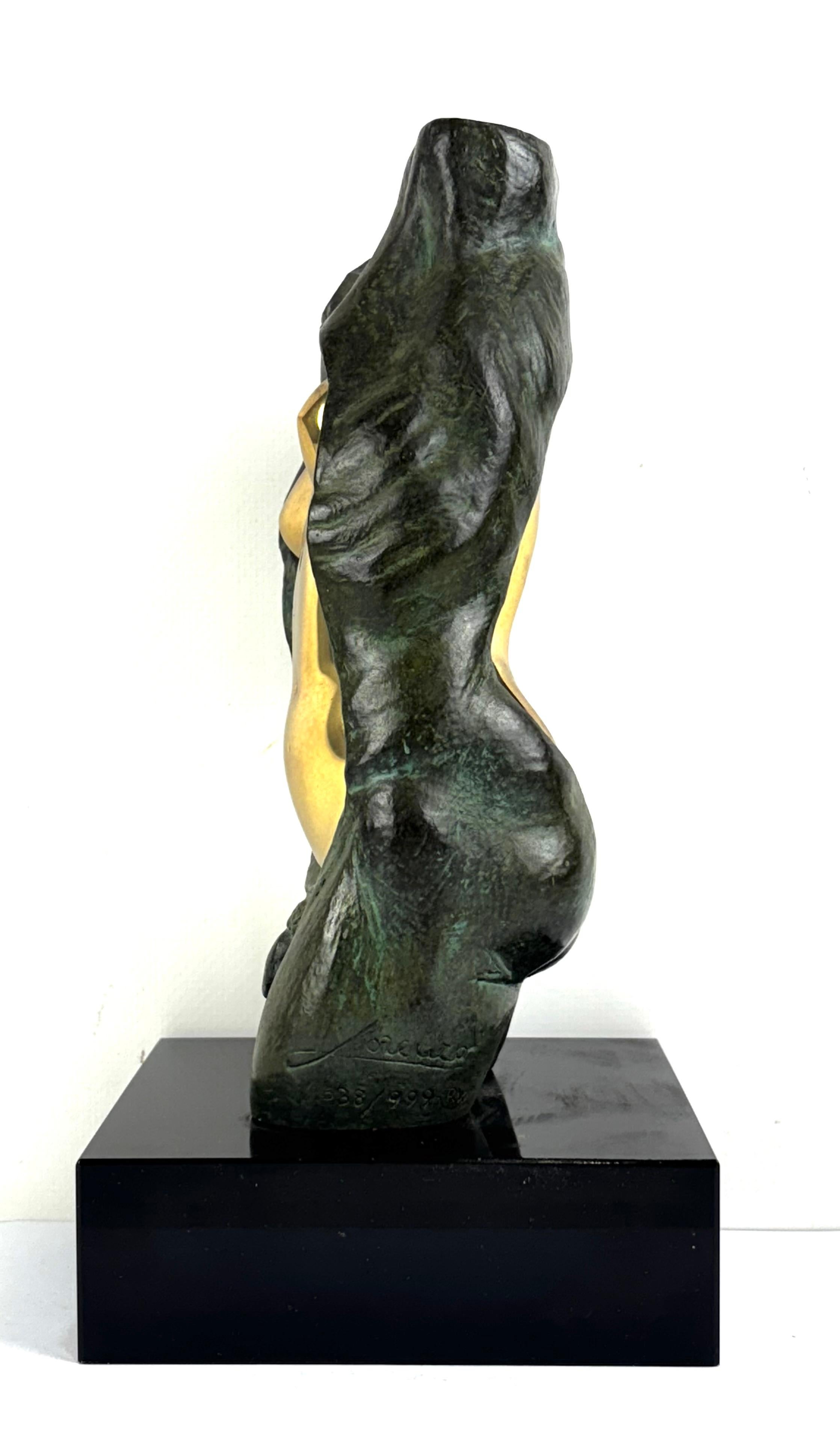 Lorenzo Quinn 'Adam and Eve' Limited Edition Bronze Sculpture, Signed & Numbered For Sale 4