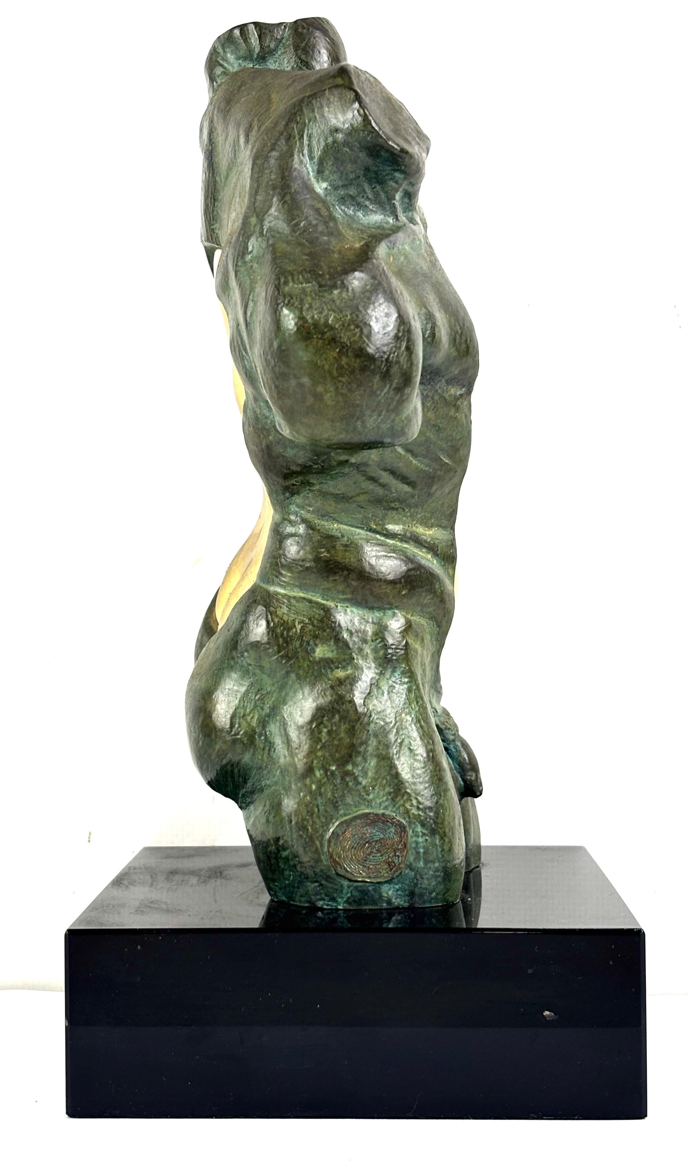 Lorenzo Quinn 'Adam and Eve' Limited Edition Bronze Sculpture, Signed & Numbered For Sale 8