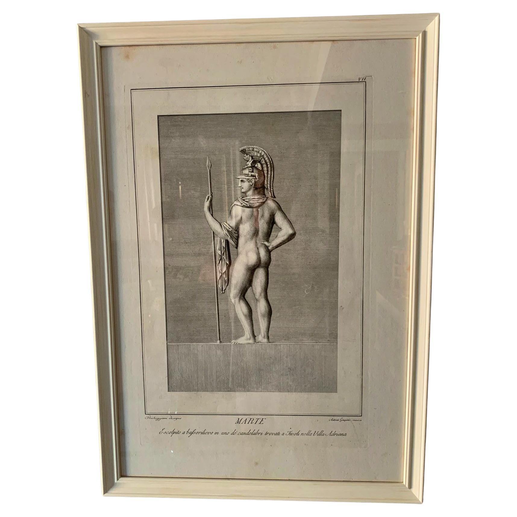 Lorenzo Rocheggiani "Marte" 18/19th Century For Sale