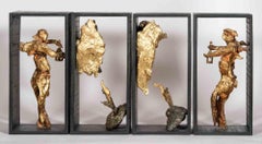 Diogenes - Sculpture by Lorenzo Servalli - 1998