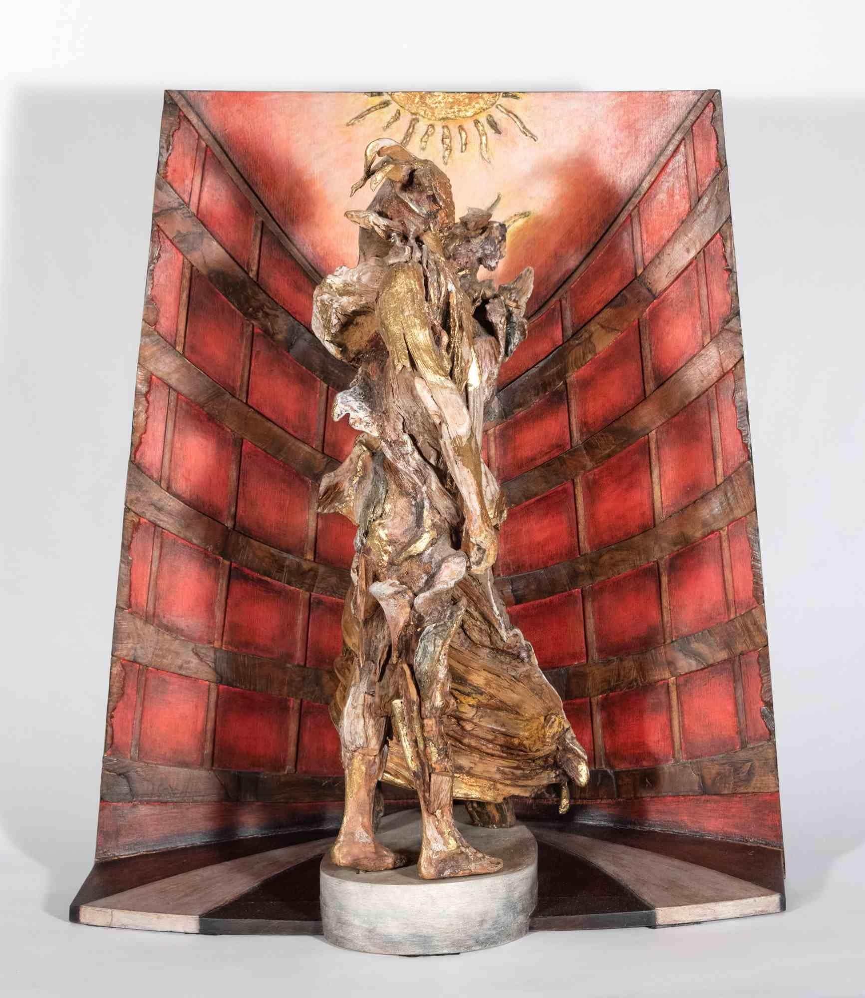 Das Theater des Icarus – Skulptur von Lorenzo Servalli – 1999 im Angebot 2