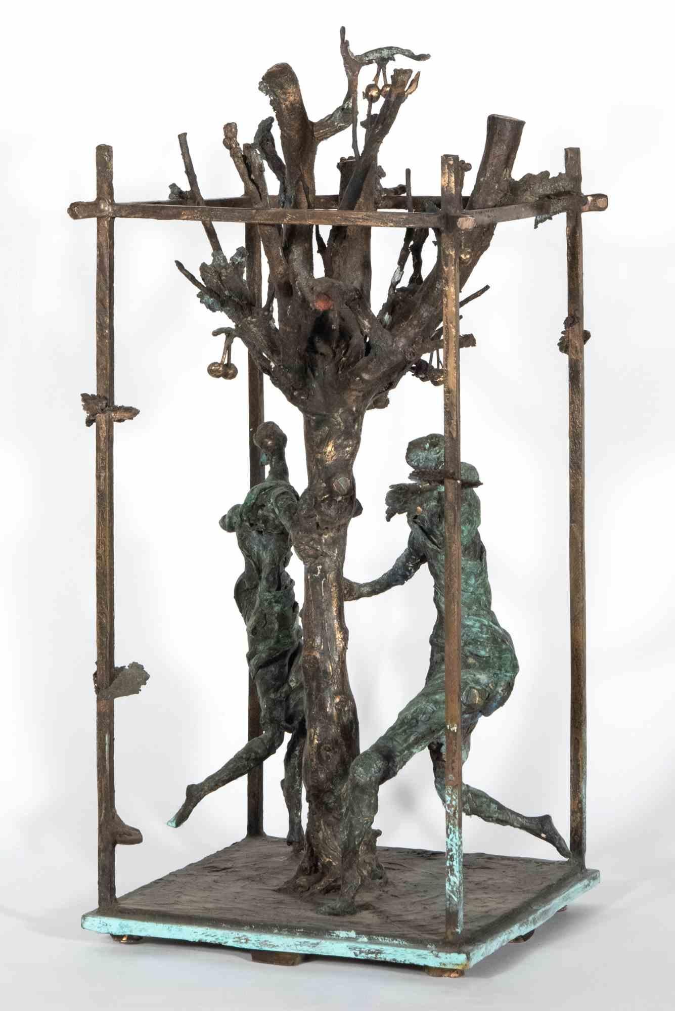 The Tree of Life – Skulptur von Lorenzo Servalli – 1996 im Angebot 1