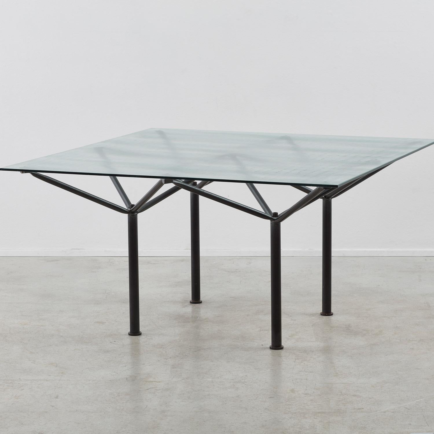 Table Lorenzo & Stefani Ponte d'Acqua pour Pallucco - Italie, 1981 en vente 1