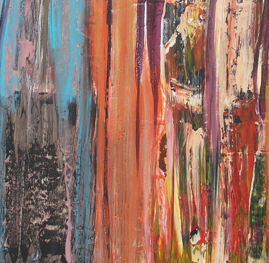 Brainstorm, Pittura, Acrilico su tela - Painting Astratto di Loretta Kaltenhauser