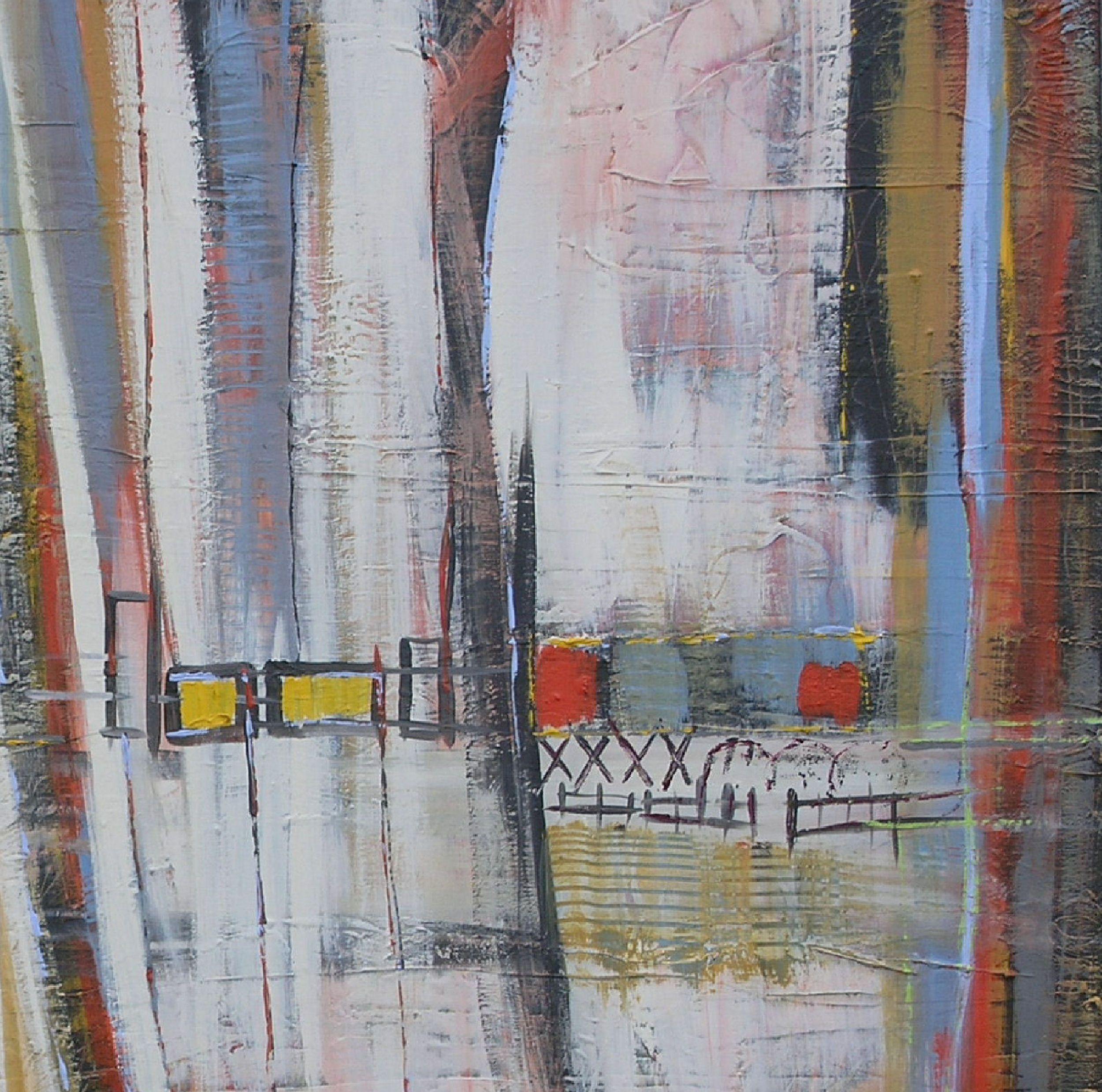 Bridging the Gap, Painting, Acrylic on Canvas For Sale 2