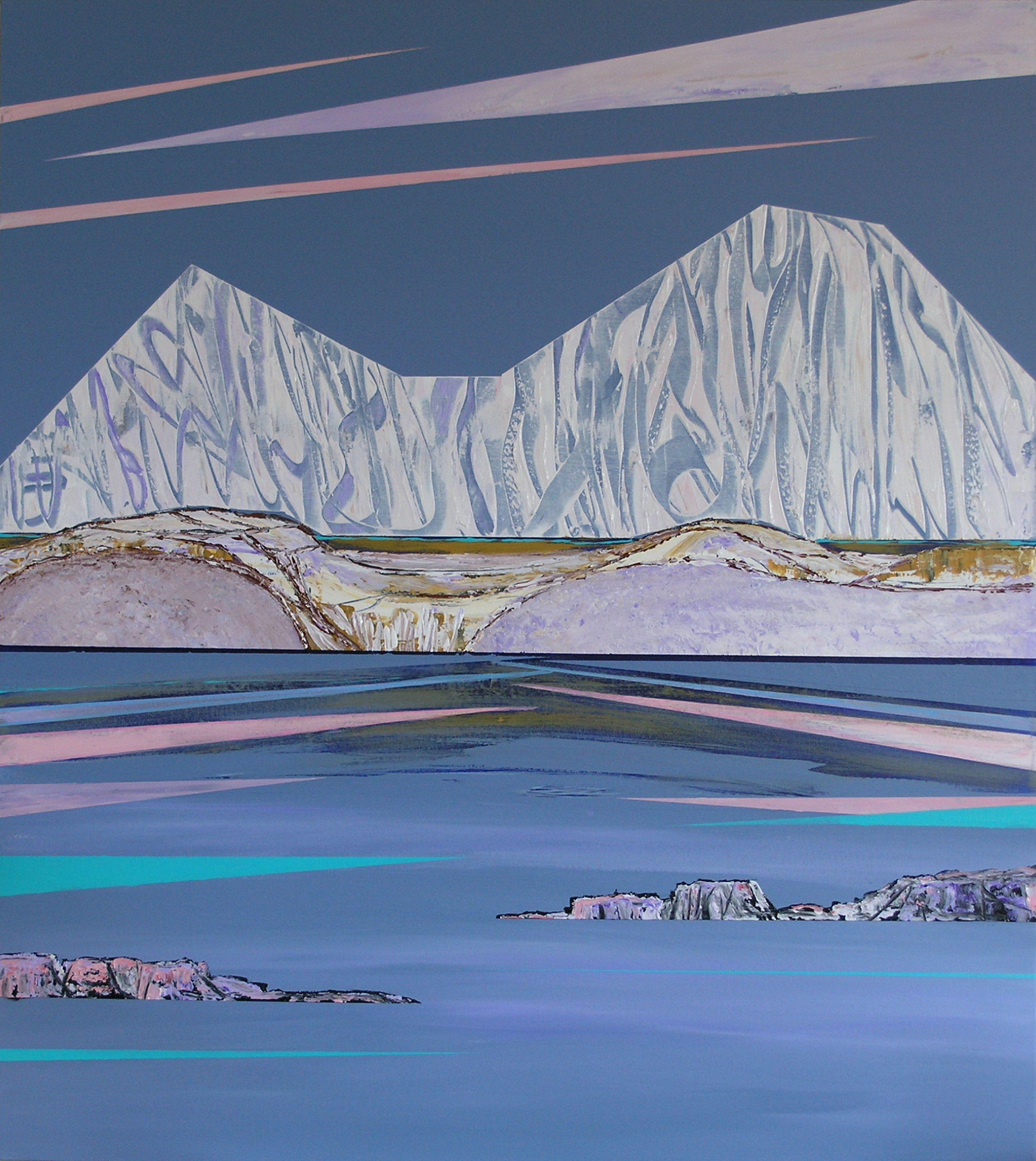 Cold as Ice, Painting, Acrylic on Canvas