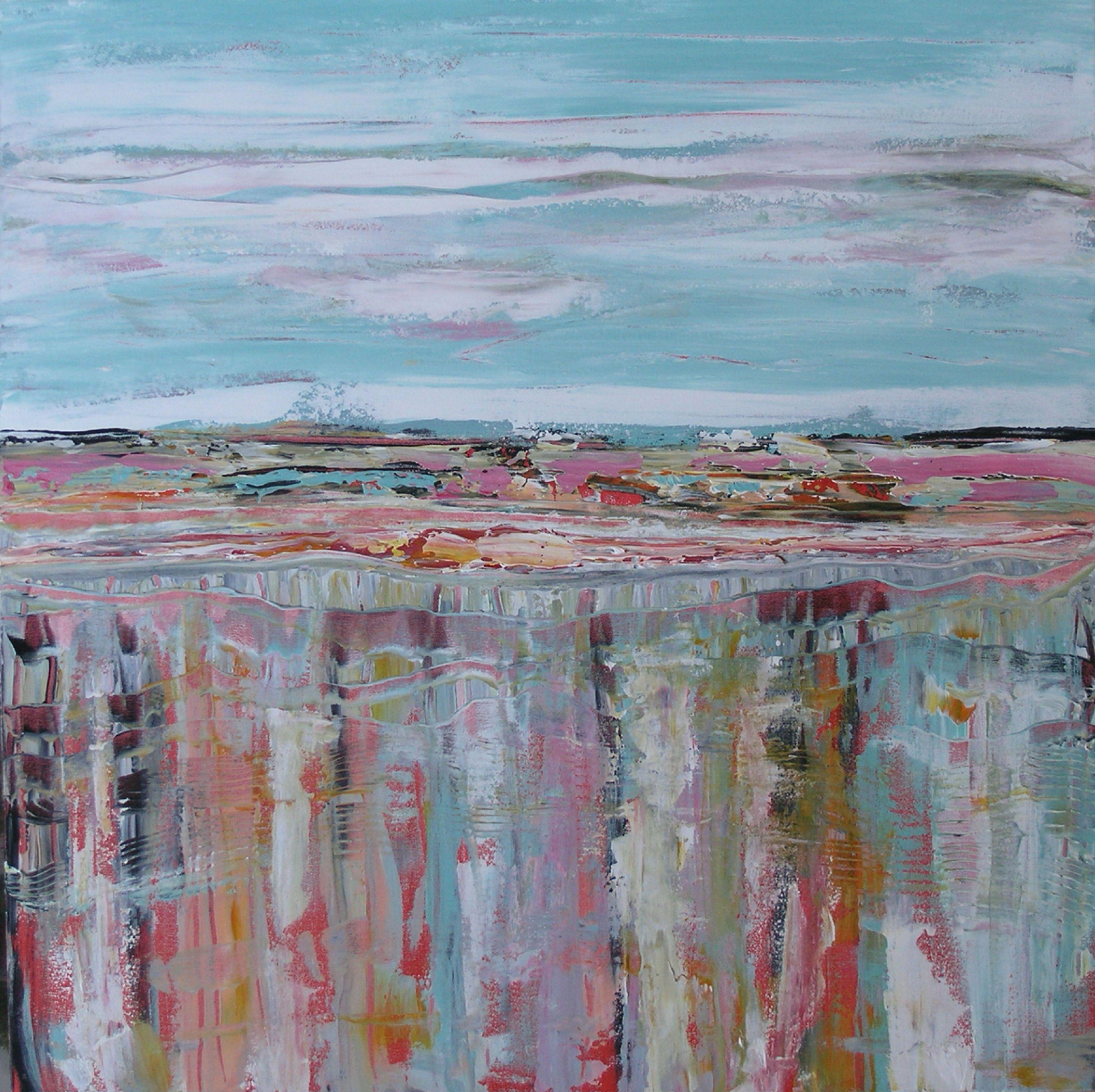Descifrando la naturaleza, Pintura, acrílico sobre lienzo