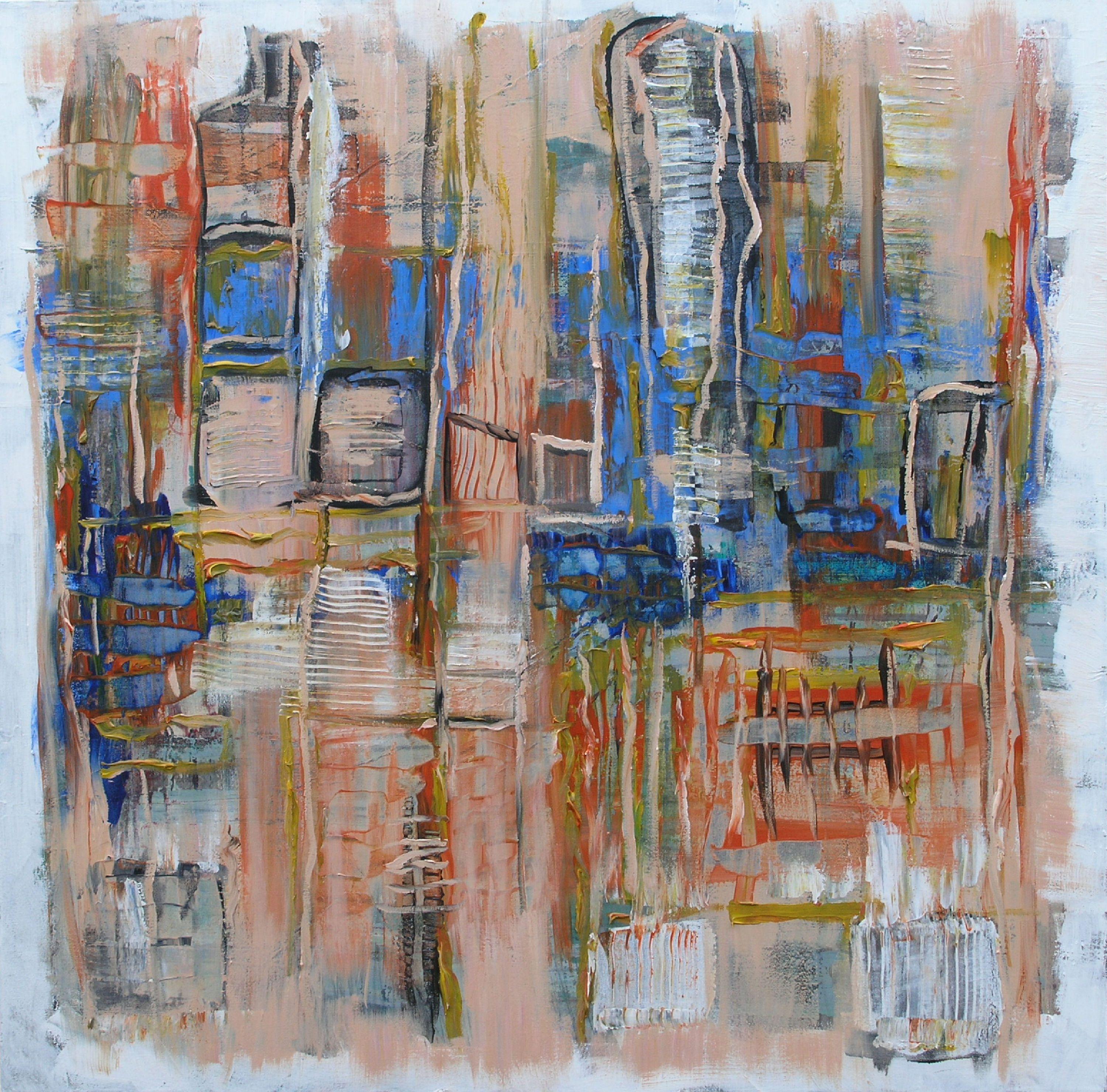 Them Blues, Painting, Acrylic on Canvas