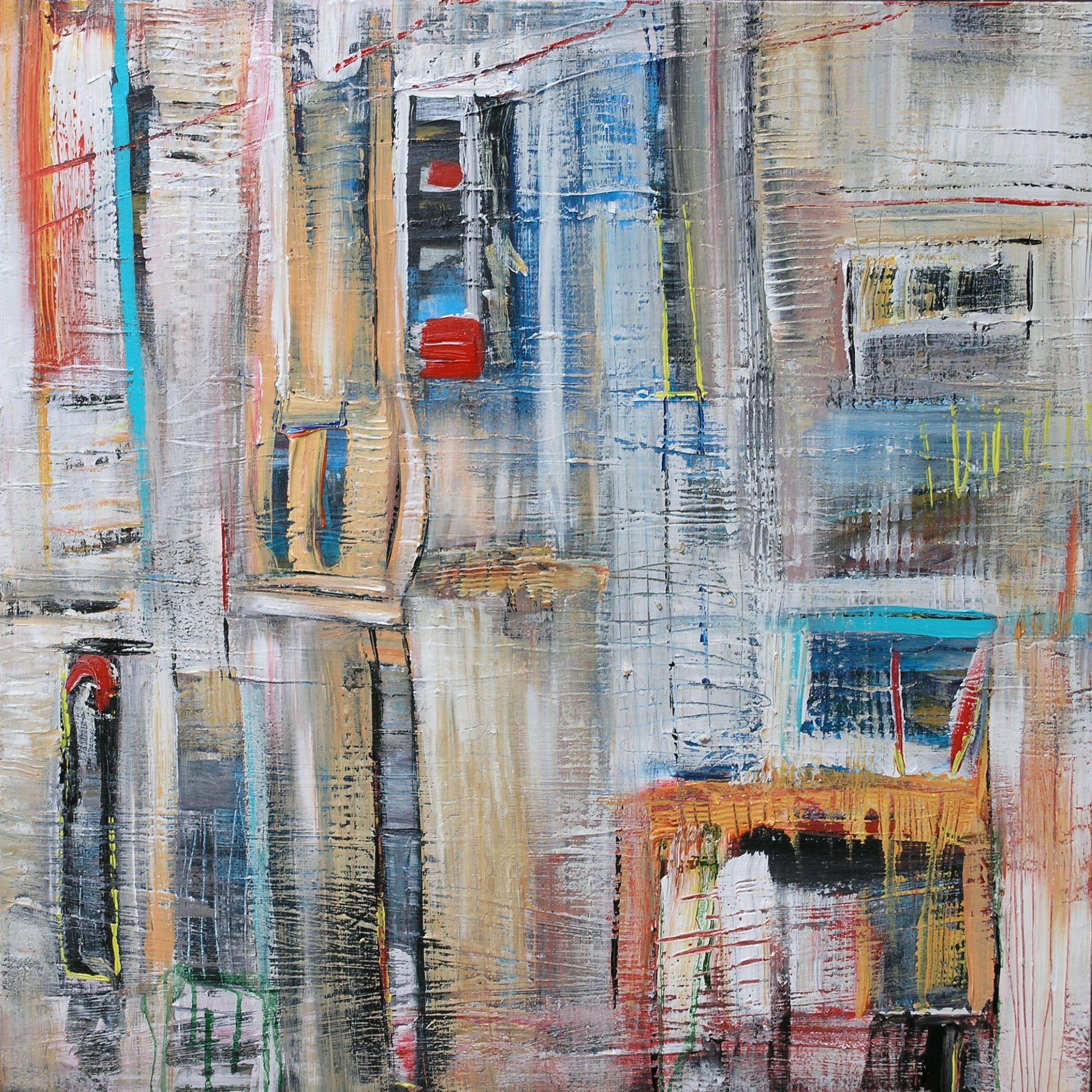 Under Wraps, Painting, Acrylic on Canvas