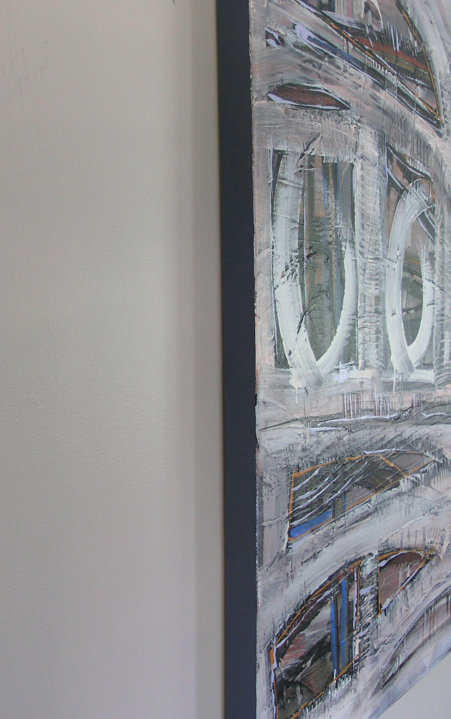 Sottopassaggio, Pittura, Acrilico su tela - Painting Astratto di Loretta Kaltenhauser