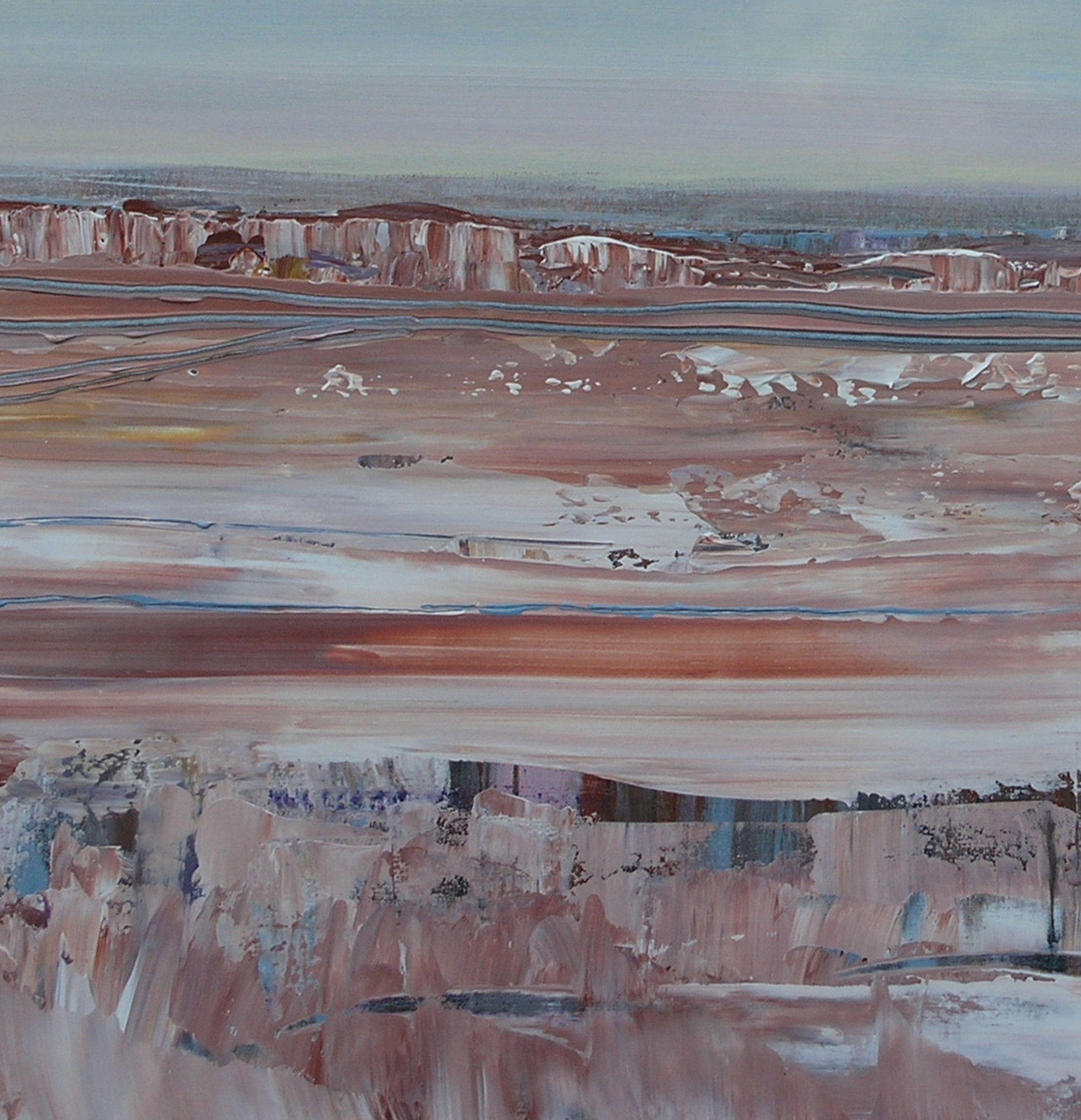 Il mondo nei miei occhi, Pittura, Acrilico su tela - Painting Astratto di Loretta Kaltenhauser