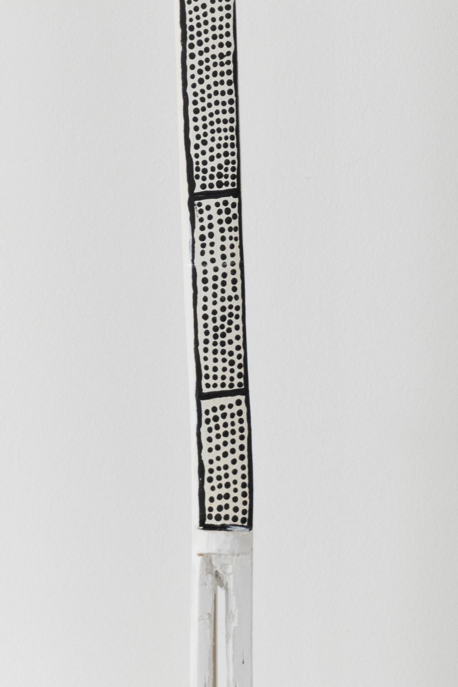Loretta Maraminy Davis was born and raised at Gochan Jiny Jirra outstation near the Cadell River, Northern Territory, Australia, and is a member of the Kurnumbij clan group. Her skin name is Belinj and she speaks Kuninjku. Davis grew up watching