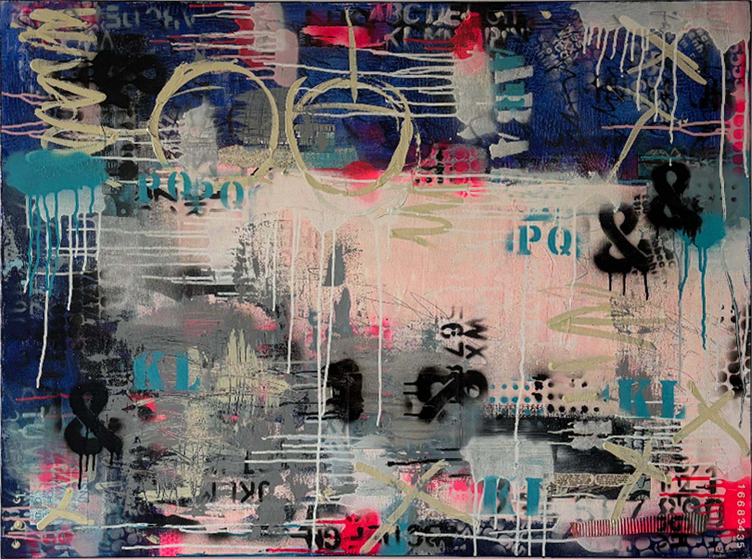 L'oboe brillerà domani, Tecnica mista su tela firmata da Lorette C.C. Luzajic - Mixed Media Art di Lorette C Luzajic