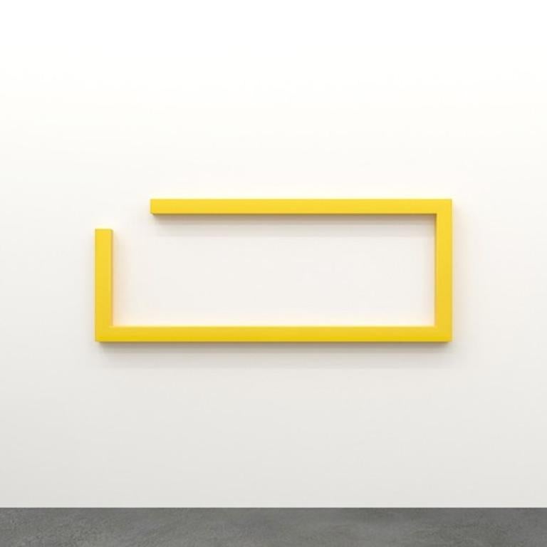 Carry On, Yellow - Sculpture by Lori Cozen-Geller