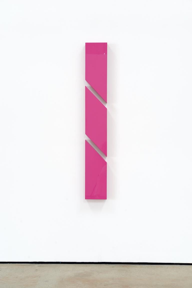 Connections, Pink - Sculpture by Lori Cozen-Geller