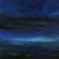 Northern Lights by Lori Dubois, Abstract Expressionism Acrylic Painting