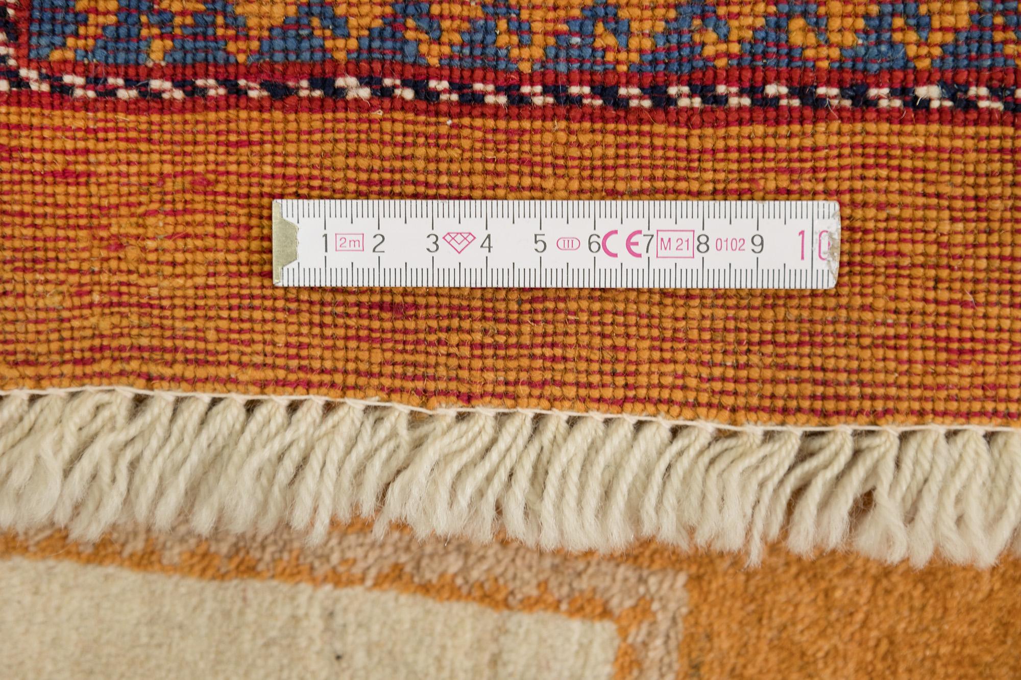 Lori Gabbeh (deep red, navy blue, ivory, soft beige, 10'9