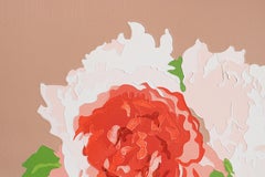 04 Flower Painting, 2023, acrilico e vernice MSA colorata su pannello, pop art