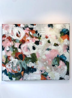 Hold Tightly-original modernes abstraktes kubistisches Gemälde- zeitgenössisches Kunstwerk -Kunst