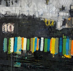 Midnight Reverie - original abstract painting - contemporary expressionism art