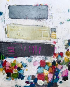 Señales - obra original - arte abstracto - pintura contemporánea