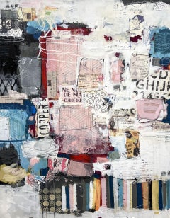 Soft Armor - original abstract expressionism painting - contemporary art