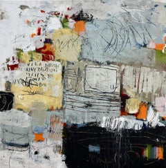 Where's Cooper - original abstract expressionism painting - contemporary art