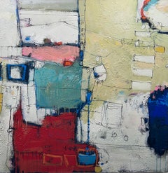 Whispers in the Wilderness- pintura expresiva abstracta original - arte moderno