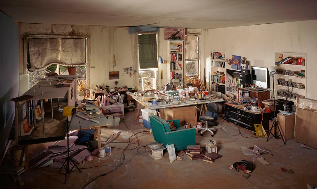 Lori Nix and Kathleen Gerber Still-Life Photograph - Living Room