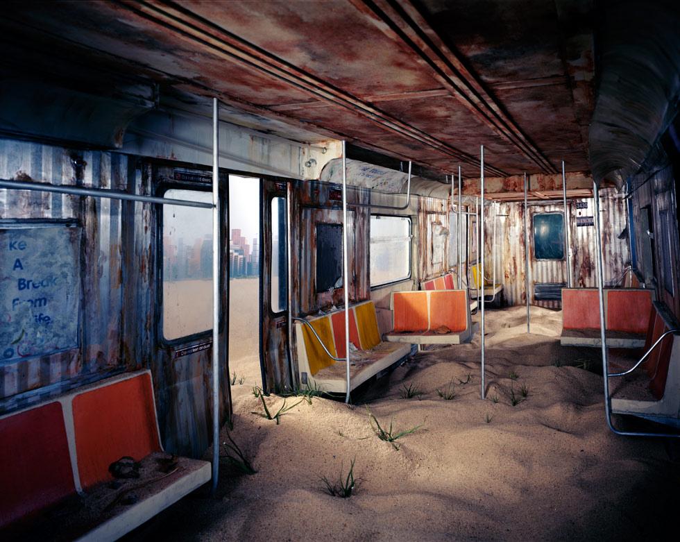 Lori Nix and Kathleen Gerber Still-Life Photograph - Subway