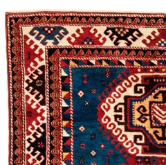 One of a Kind Lori Pambak Kazak Style Rug