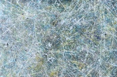 'Equinox' by Lori Poncsak - Bright Textured Splatter Abstract Acrylic Painting