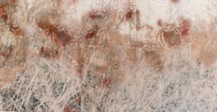 Seda Manchada (Flores Delirantes) : Fotografía abstracta floral sobre papel hecho a mano